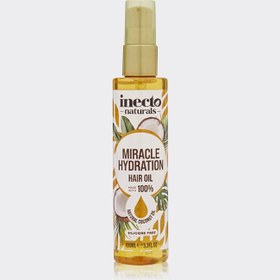 تصویر روغن مو نارگیل اینکتو INECTO NATURALS COCONUT HAIR OIL 100ml 