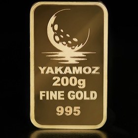 تصویر شمش طلا ۲۰۰ گرم 