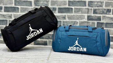 تصویر ساک پارچه ای زیپ جلو باریک جردن کد ۱۰۱ 