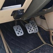 تصویر روکش پدال خودرو آر سی فلزی آج دار 