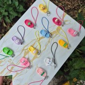 تصویر آویز عروسکی گوشی و فلش دمپایی کراس 