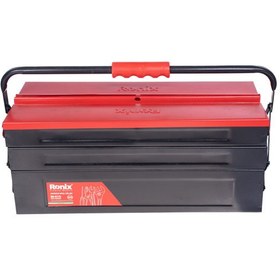 تصویر جعبه ابزار فلزی اتوماتیک 50 سانتی متر 3 طبقه رونیکس مدل RH 9175 Tool Box metallic Ronix 50 cm 3 floors model RH 9175