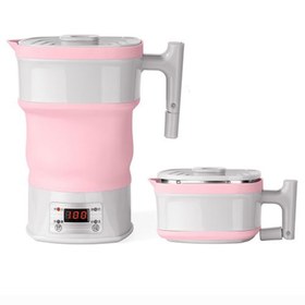 تصویر کتری برقی مسافرتی سیلیکونی تاشو مدل FS_01 ELECTRIC Kettle