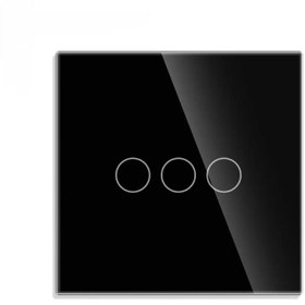 تصویر کلید هوشمند لمسی سه پل 