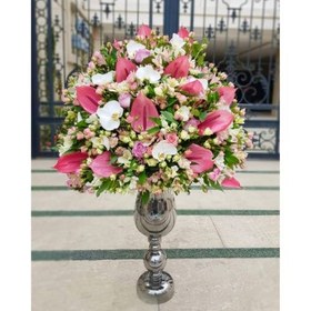 تصویر جام گل تبریک ماهگرد 9252 