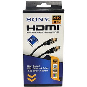 تصویر کابل HDMI سونی 4K HDR 