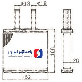 تصویر رادیاتور بخاری پراید ایران رادیاتور رادیاتور بخاری پراید ایران رادیاتور