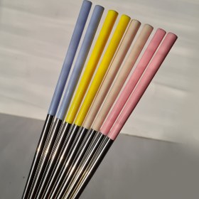 تصویر چاپستیک استیل (رنگی ) chopstick