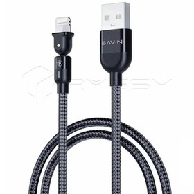 تصویر کابل شارژ باوین مدل Cb224 آیفون Bavin Cb224 iPhone charging cable