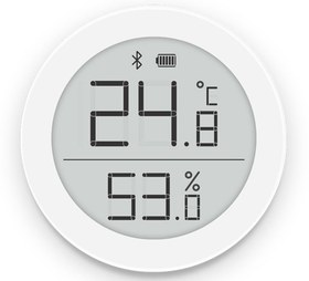 تصویر دما و رطوبت سنج دیواری شیائومی مدل lywsdcgq/01zm Xiaomi Mi Temperature Humidity Monitor