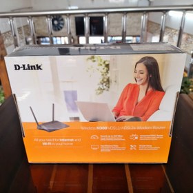 تصویر مودم دی لینکVDSL.ADSLمدلDSL224 کد k11978 