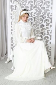 تصویر پیراهن عروس مدل آمیتیس 