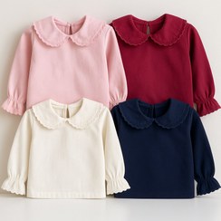 تصویر بلوز یقه ب ب دخترونه 