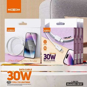 تصویر کابل سوپرفست شارژ MoXoM MX-CB167 PD iPhone 