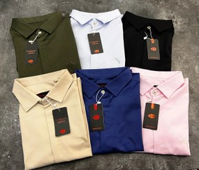 تصویر پیراهن آستین کوتاه پارچه خارجی درجه یک در رنگ بندی فوق العاده زیبا[M~3XL] Short-sleeve shirt of first-class foreign fabric in beautiful colors [M~3XL]