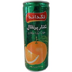 تصویر نکتار پرتقال قوطی تکدانه 240 میلی 