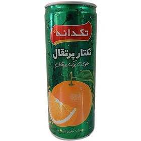 تصویر نکتار پرتقال قوطی تکدانه 240 میلی 