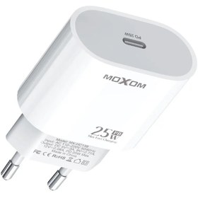 تصویر آداپتور شارژر موکسوم مدل MOXOM MX-HC139PD 25W 