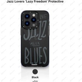 تصویر کاور یانگ کیت مدل Jazz Lovers مناسب برای آیفون 13 و 14 YoungKit Jazz Lovers ‘Lazy Freedom’ Cover iPhone 13 / 14