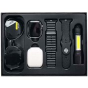 تصویر پک ساهعت هوشمند و ایرپاد HAINOTEKO مدل GP-17 به همراه عینک و چراغ قوه 