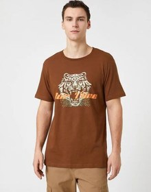 تصویر تی شرت آستین کوتاه مردانه کوتون Koton کد 3SAM10618HK 
