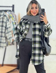 تصویر شکت چهارخونه تک جیب همتا کد 7525 