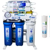 تصویر دستگاه تصفیه آب اس اس وی مدل MaxBlue x1050 به همراه فیلتر بسته 3 عددی 