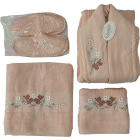 تصویر سرویس حوله ۱۰ تکه گلدوزی شده Cartier 