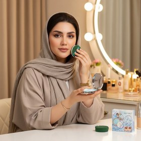 تصویر پودر فیکس فشرده (پنکک نامرئی) گلف گرل Gulf Girl