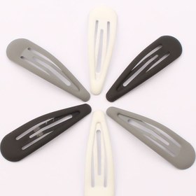 تصویر گل سر تق تقی رنگی (6 عددی) 