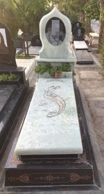 تصویر سنگ قبرمرمر 