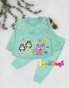 تصویر ست نوزادی دخترانه اقتصادی ۰ تا ۶ و ۶ تا ۹ ماه | خرید قسطی از کودکانه‌ها - سبز / 0-6 ماه 