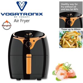 تصویر سرخ کن بدون روغن وگاتی مدل VE_157 واقعی 1400W VOGATRONIX Air Fryer 3.5L