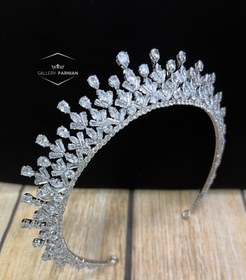 تصویر تاج عروس کد A10 Bridal Tiara Code A10
