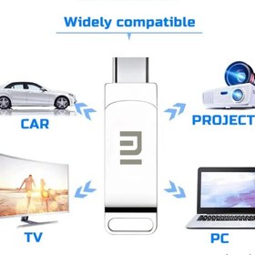 تصویر فلش مموری ظرفیت 1 ترابایت Flash Memory USB 2.0 1TB OTG Type-C 