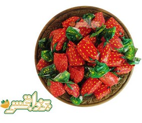 تصویر آبنبات توت فرنگی آیدین 