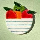 تصویر مگنت یخچال ظرف میوه 