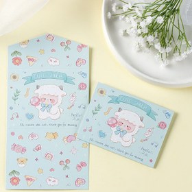 تصویر کارت هدیه طرح دار کیوت 