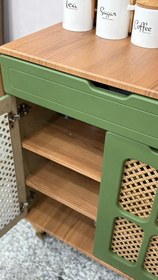 تصویر کافی بار چوبی 