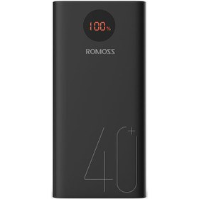 تصویر پاوربانک روموس مدل PEA 40 ظرفیت 40000 میلی آمپر ساعت Romos power bank model PEA 40 capacity 40000 mAh