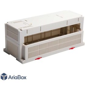 تصویر باکس پلاستیکی تجهیزات PLC ریلی ABR124-A1 با ابعاد 110×110×250 میلی متر 