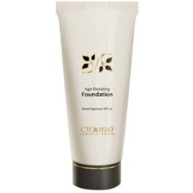 تصویر کرم پودر ضد چروک سینره SPF30 شماره چهار ۴۰ میلی لیتر Cinere Age Resisting Foundation 4 SPF30 40ml