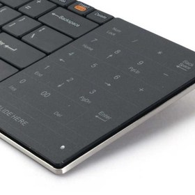 تصویر کیبورد بی‌سیم رپو مدل E9080 ا Rapoo E9080 Ultra-Slim Wireless Keyboard Rapoo E9080 Ultra-Slim Wireless Keyboard