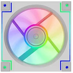 تصویر فن کیس گیم مکس GAMEMAX RD300 White 