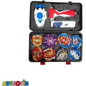 تصویر فرفره چمدانی 12 عددی 