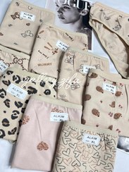 تصویر شورت نخی طرحدار زنانه - ۱ 