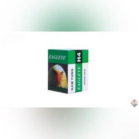 تصویر لامپ خودرو h4 ایگل زرد 12V 100 W طرح زنون اصل کره بسته 2 عددی 