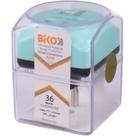 تصویر تبدیل 3 به 2 برق Biko A88 Biko A88 Adaptor Plug