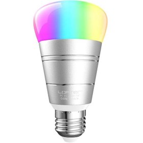 تصویر لامپ هوشمند(پک دو عددی) RGB LED Lifter E27 wifi قابل تنظیم چند رنگ برند LOFTer 