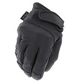 تصویر دستکش چرم ضد سوزن نظامی مکانیکس مشکی 